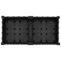 VidaXL Plantenbak verhoogd 80x40x23 cm polypropyleen - thumbnail