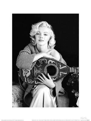 Kunstdruk Marilyn Monroe - Lute 30x40cm