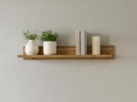 Wandplank OLIANNE 147 cm appenzeller sparren/zwart - thumbnail