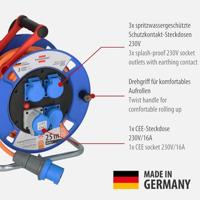 Camping Kabelhaspel 25m Garant CEE IP44 - 1182690200 - thumbnail