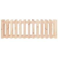 Plantenbak verhoogd met hekontwerp 150x50x50 cm grenenhout - thumbnail