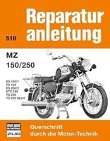 Bucheli-verlag reparaturanleitung book repair instructions mz 150/250 - thumbnail