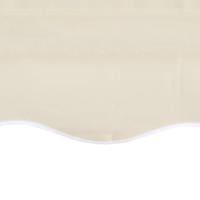 VidaXL Luifeldoek 500x300 cm canvas crème - thumbnail