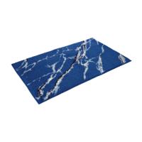 Vossen Vossen Marble Badmat 70x120 deep blue - thumbnail