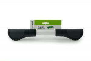 Widek handvat city comfort zwart/grijs 120mm