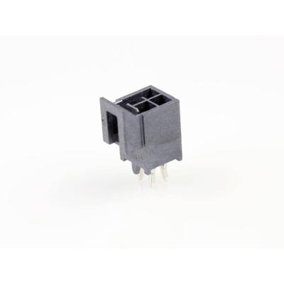Molex 1053101104 Female header, inbouw (standaard) Totaal aantal polen: 4 Rastermaat: 2.50 mm Inhoud: 1 stuk(s) Tray Molex 1053101104 Female header, inbouw (standaard) Totaal aantal polen: 4 Rastermaat: 2.50 mm Inhoud: 1 stuk(s) Tray