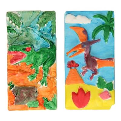 Lobbes Speelgoed BV Gips gieten koelkast magneten dino