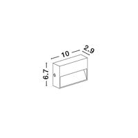 Lyora Strakke wandlampVision antraciet - 9492690 - thumbnail