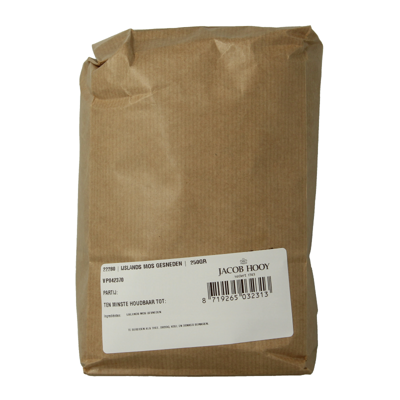 Jacob Hooy IJslands mos gesneden 250 Gram