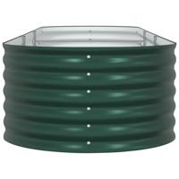 Verhoogde plantenbak Groen 320 x 80 x 44 cm Staal - thumbnail