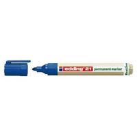 Viltstift edding 21 EcoLine rond blauw 1.5-3mm | 10 stuks - thumbnail