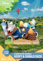 Disney D-Stage Statue - Campsite Goofy & Donald Duck (Special Edition) - thumbnail