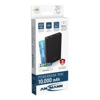 Ansmann PB222PD Powerbank 10000 mAh LiPo USB-A, USB-C Zwart Statusweergave - thumbnail