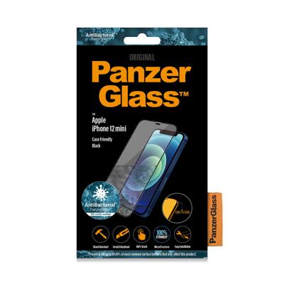 Panzerglass Apple iPhone 12 mini Case Friendly AB Smartphone screenprotector Zwart