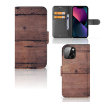 iPhone 13 Mini | Book Style Case | Old Wood - thumbnail