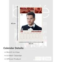 Michael Buble Kalender 2026 A3 - thumbnail