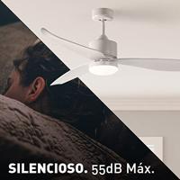 Plafondventilator met licht JATA JVTE4231 Grijs Ø 132 cm 40 W - thumbnail