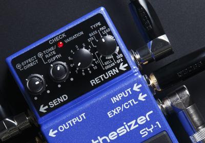 Boss SY-1 Synthesizer effectpedaal Boss SY-1 Synthesizer effectpedaal