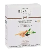 Maison Berger Navulling - voor autoparfum - Golden Wheat - 2 stuks - thumbnail