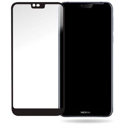 Mobilize Glass Screen Protector - Black Frame - Nokia 7.1