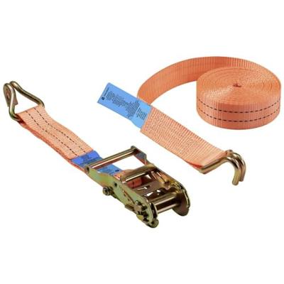 TOOLCRAFT 2273671 Spanband (tweedelig) Trekkracht (lc) vastbinden (enkel/direct)=1500 daN (l x b) 8000 mm x 38 mm Ratelinrichting