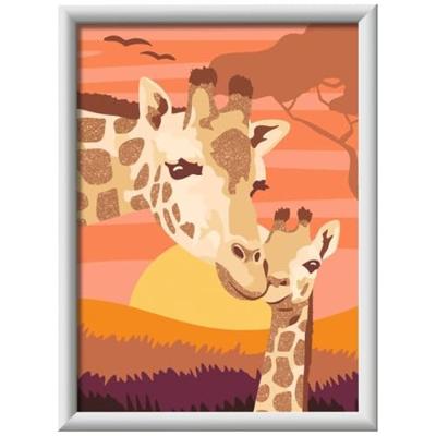 Ravensburger - creart: giraffen - schilderen op nummer Ravensburger - creart: giraffen - schilderen op nummer