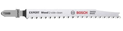 Bosch Accessories 2608900550 Expert Wood 2-side clean T 308 B decoupeerzaagblad, 3 stuks 3 stuk(s) Bosch Accessories 2608900550 Expert Wood 2-side clean T 308 B decoupeerzaagblad, 3 stuks 3 stuk(s)