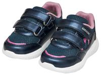 Lage baskets voor baby's Sprintye Girl GEOX marineblauw - thumbnail