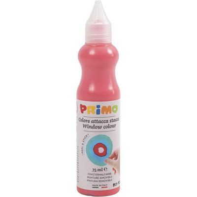 PRIMO Raamverf, d: 3,2 cm, ca. 75 ml, rood, 75 ml/ 1 fles PRIMO Raamverf, d: 3,2 cm, ca. 75 ml, rood, 75 ml/ 1 fles
