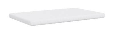 Schuimmatras 7 zones hardheid 20 ILD 140x220 cm wit - thumbnail