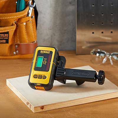 DeWALT DE0892 Waterbestendige digitale laserdetector met klem voor rode lasers - thumbnail
