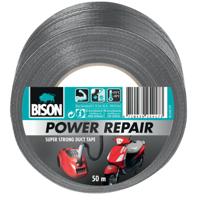 Bison power duct tape grijs 50mx4.8cm - thumbnail