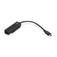ACT AC1525 Adapter USB-C | 2,5" SATA HDD/SSD | Zwart - 15 cm - thumbnail