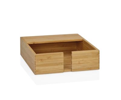 Servethouder Andrea House ms69235 Bamboe 17,5 x 17,5 x 5,5 cm