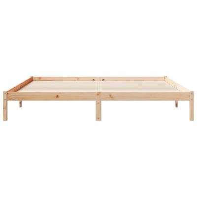 Bedframe extra lang zonder matras massief grenenhout 180x210 cm Bedframe extra lang zonder matras massief grenenhout 180x210 cm