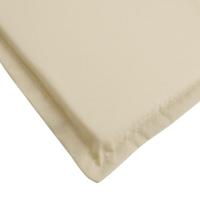VidaXL Terrasstoelkussen (75+105)x50x4 cm beige - thumbnail