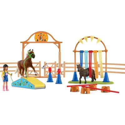 Schleich horse club pony behendigheidstraining 42481