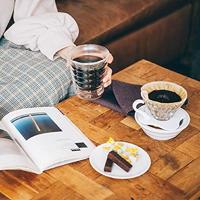 Hario V60 dripper - glas met zwarte houder, nieuw type - maat 02 (VDGR-02-B) - thumbnail