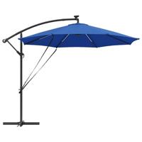 Cantilever Banana Parasol azuurblauw 294 x 294 x 248 cm - thumbnail