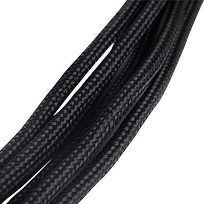 SilverStone SST-PP07-IDE6B 6-polig geventileerde verlengkabel (6-polig naar PCI-E 6-polig, 25 cm) zwart