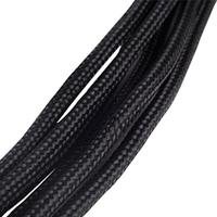 SilverStone SST-PP07-IDE6B 6-polig geventileerde verlengkabel (6-polig naar PCI-E 6-polig, 25 cm) zwart - thumbnail
