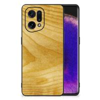 OPPO Find X5 Houten Print Telefoonhoesje Licht Hout - thumbnail