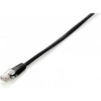 Equip 625457 patch cable, u/utp cat6 26awg 250mhz, 0,5m, black - thumbnail