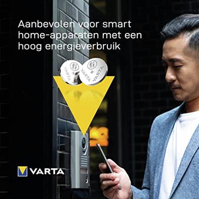 Varta CR2032 lithium knoopcel batterij 3V blister(2) - 3240362 - thumbnail