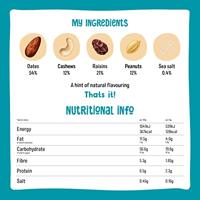 Nakd Salted Caramel, reep van 35 g, pak van 18 stuks - thumbnail