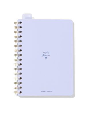 HEMA Werkplanner 21x14.8cm blauw