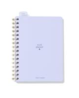 HEMA Werkplanner 21x14.8cm blauw - thumbnail