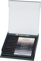 Faber Castell Tekenstift Pitt Artist Pen Brush - set 12 stuks - grijstinten - thumbnail
