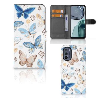Telefoonhoesje | Met pasjeshouder | voor Motorola Moto G62 5G Vlinder