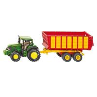 Siku 1650 claas tractor met silagewagen 1:72 - thumbnail